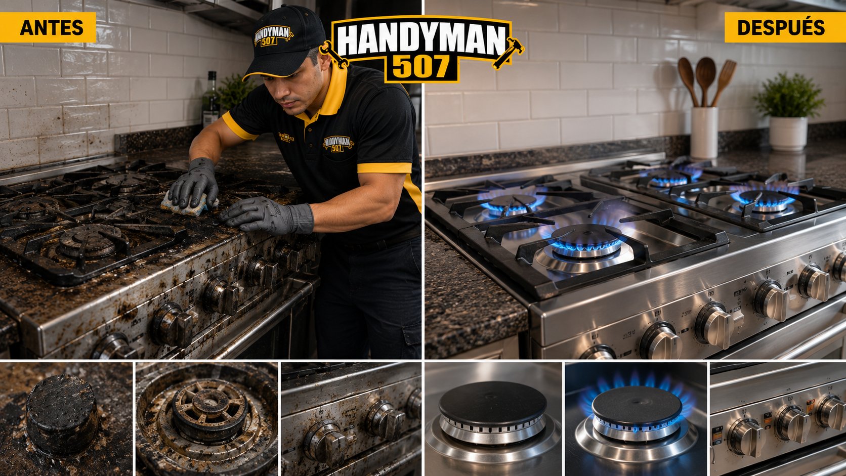Limpieza de Estufas Handyman 507